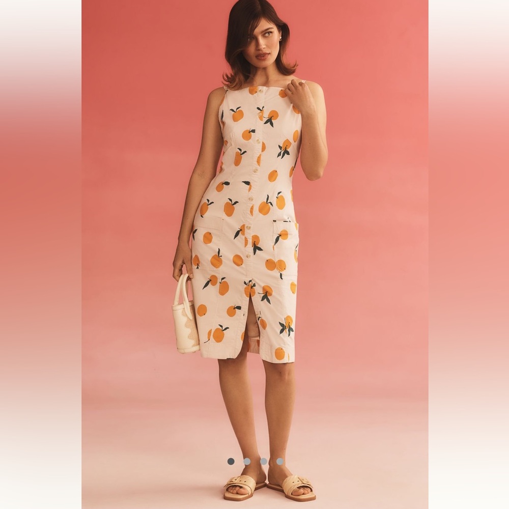 Anthropologie Maeve Colette Midi Dress